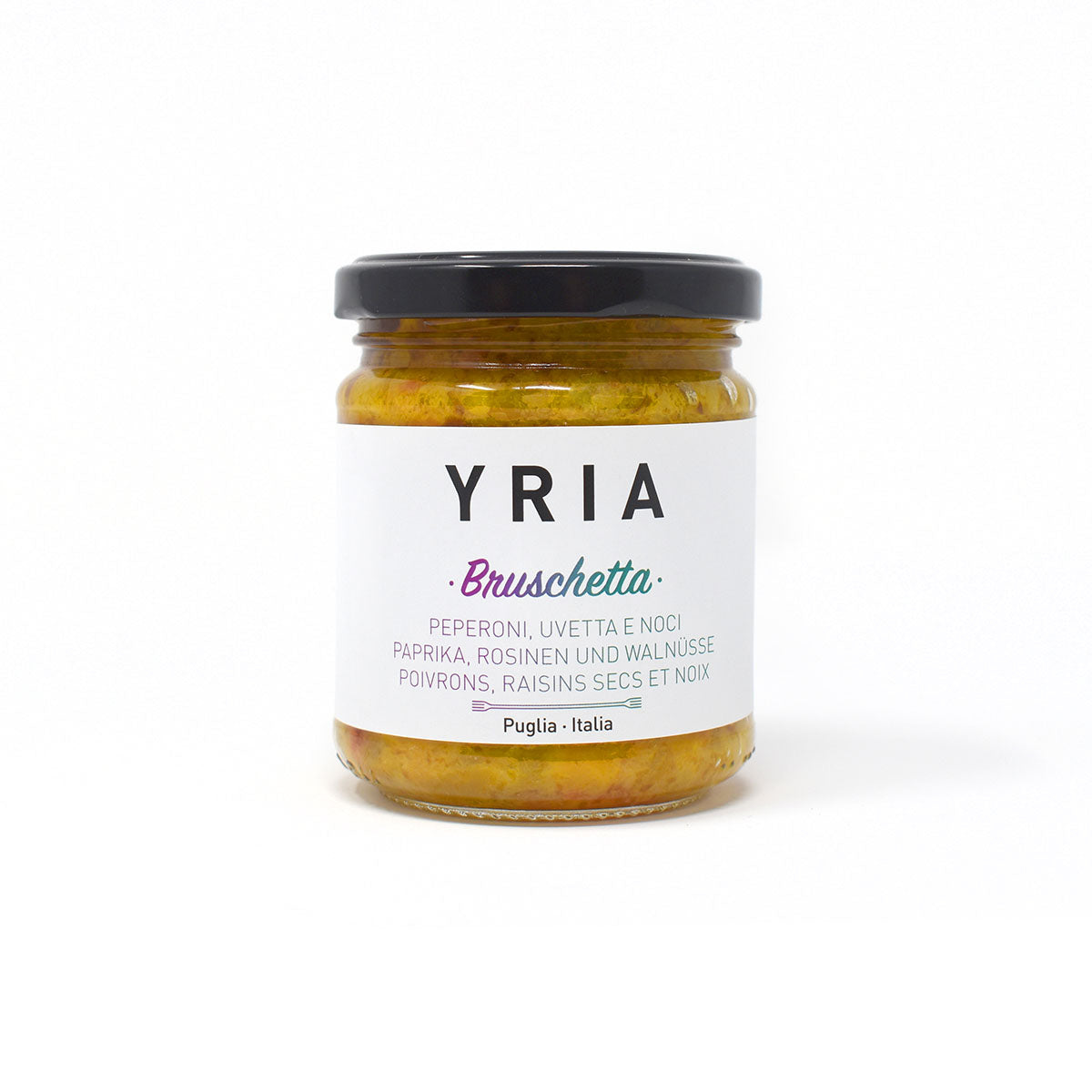 Bruschetta - Peperoni, uvetta e noci
